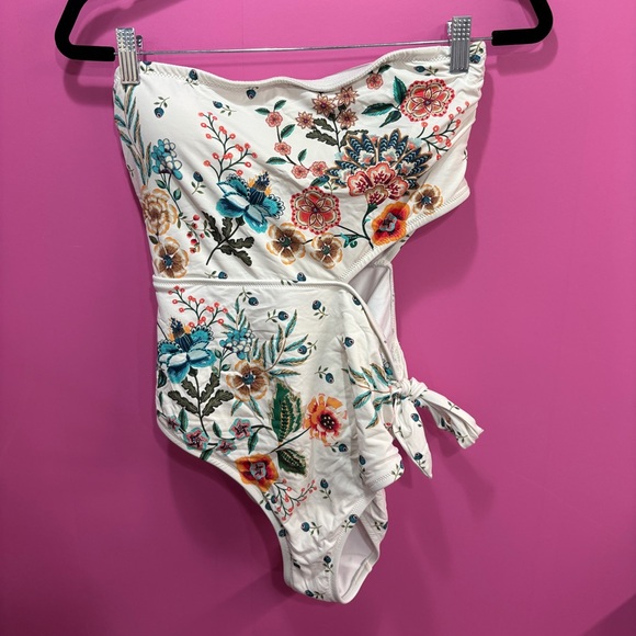 JOHNNY WAS Ardella Cut Out One Piece Swimsuit - Picture 2 of 5